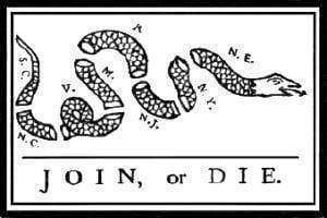Join or Die Flag 3 X 5 ft. Standard