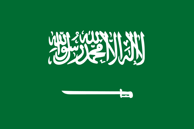 Saudi Arabia Flag 3 X 5 ft. Standard