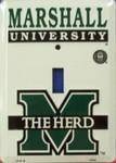 vendor-unknown Sports Items Marshall University The Herd Light Switch Covers (single)
