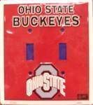vendor-unknown Sports Items Ohio State Buckeyes Light Switch Covers (double) Plate