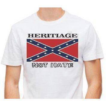 vendor-unknown T-shirts and Gear Rebel Heritage Not Hate T-Shirt (small)