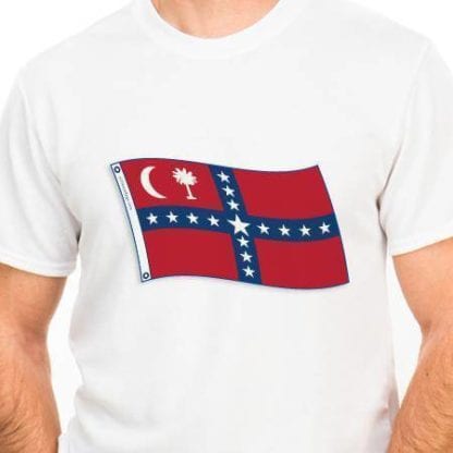 Vendor unknown T shirts Confederate South Carolina Sovereignty T shirt Medium