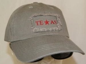 vendor-unknown Texas Flags Gray Texas Cap