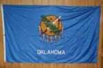 vendor-unknown US State Flags Oklahoma Knitted Nylon 5 x 8 Flag