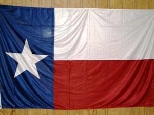 vendor-unknown US State Flags Texas Knitted Nylon 5 x 8 Flag