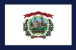 vendor-unknown US State Flags West Virginia 4 x 6 ft. Nylon Dyed Flag (USA Made) with Additional Reinforced Stitching