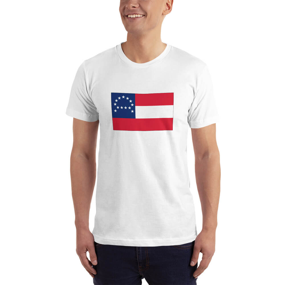 General Robert E Lee Headquarters Flag T-Shirt Made in USA