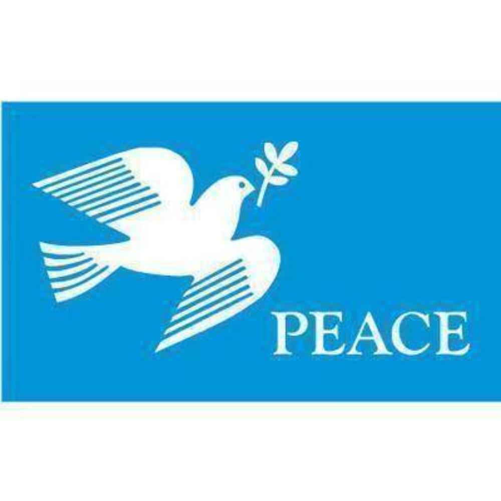 World Peace Flag – The Dove of Peace  Flag 3×5 ft. Rough Tex