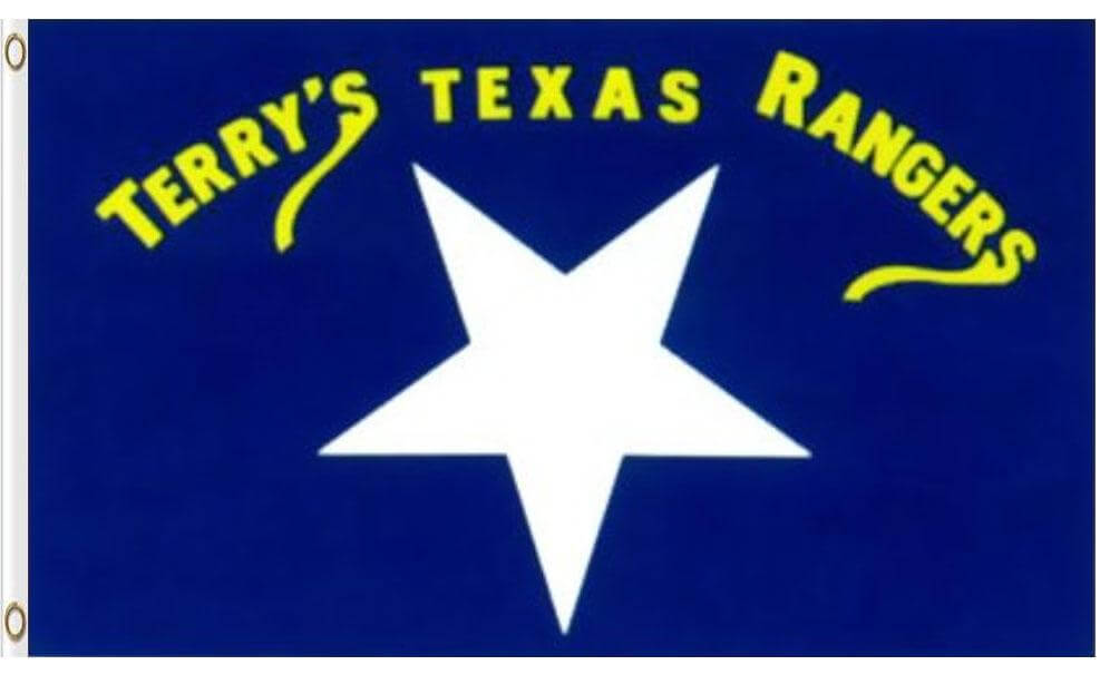 8th Texas Calvary AKA Terry's Texas Rangers Flag