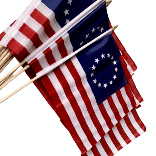 12x18 inch on stick Flags