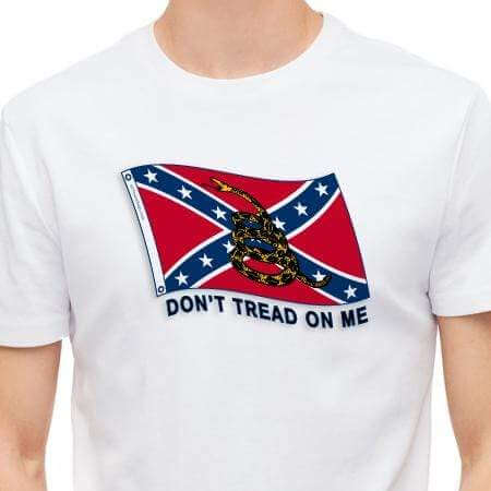 Rebel Don't Tread on Me T-shirts
