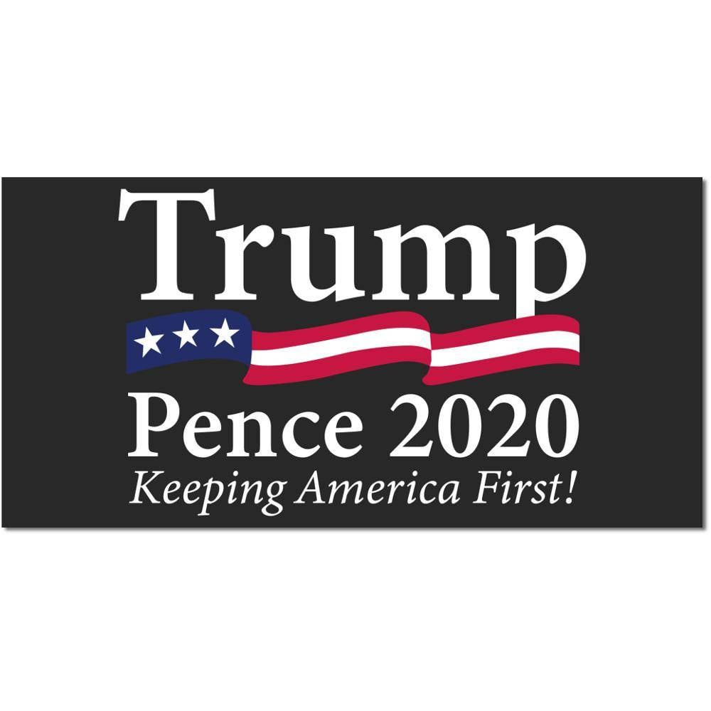 NAVY VET for TRUMP 2020 Trump Political Bumper Stickers Decals 5" 5-pack 