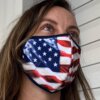 Usa Flag Face Mask Keep America Great