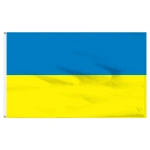 Sewn Ukraine Flag