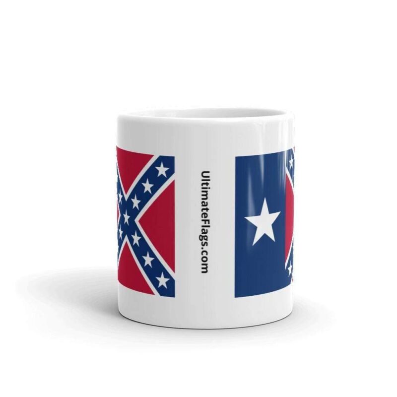 Ultimate Flags Coffee Mug Texas Rebel Mug