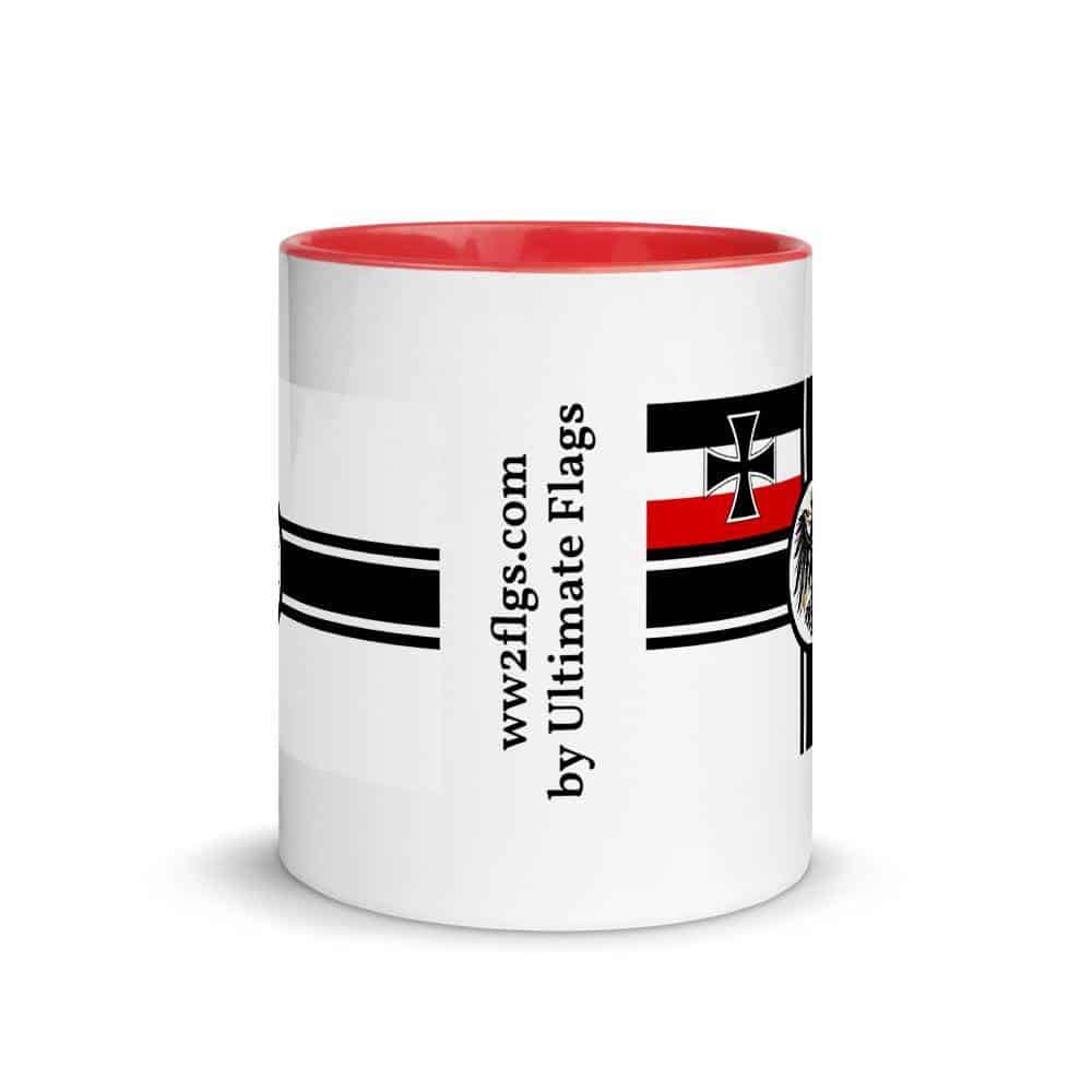 Kaiserliche Marine War Ensign 19031919 Mug With Color Inside Coffee