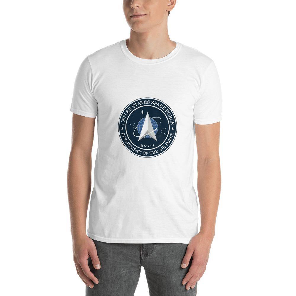 US Space Force Logo Short-Sleeve Unisex T-Shirt