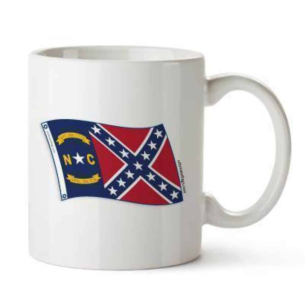 vendor-unknown Other Cool Flag Items North Carolina Rebel Mugs