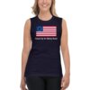 Ultimate Flags S Betsy Ross Flag Black Stand with Betsy Ross Muscle Shirt