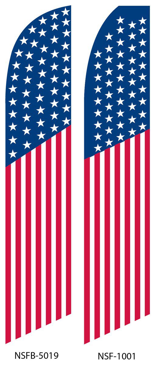 American Flag Advertising Banner (Flag Only)