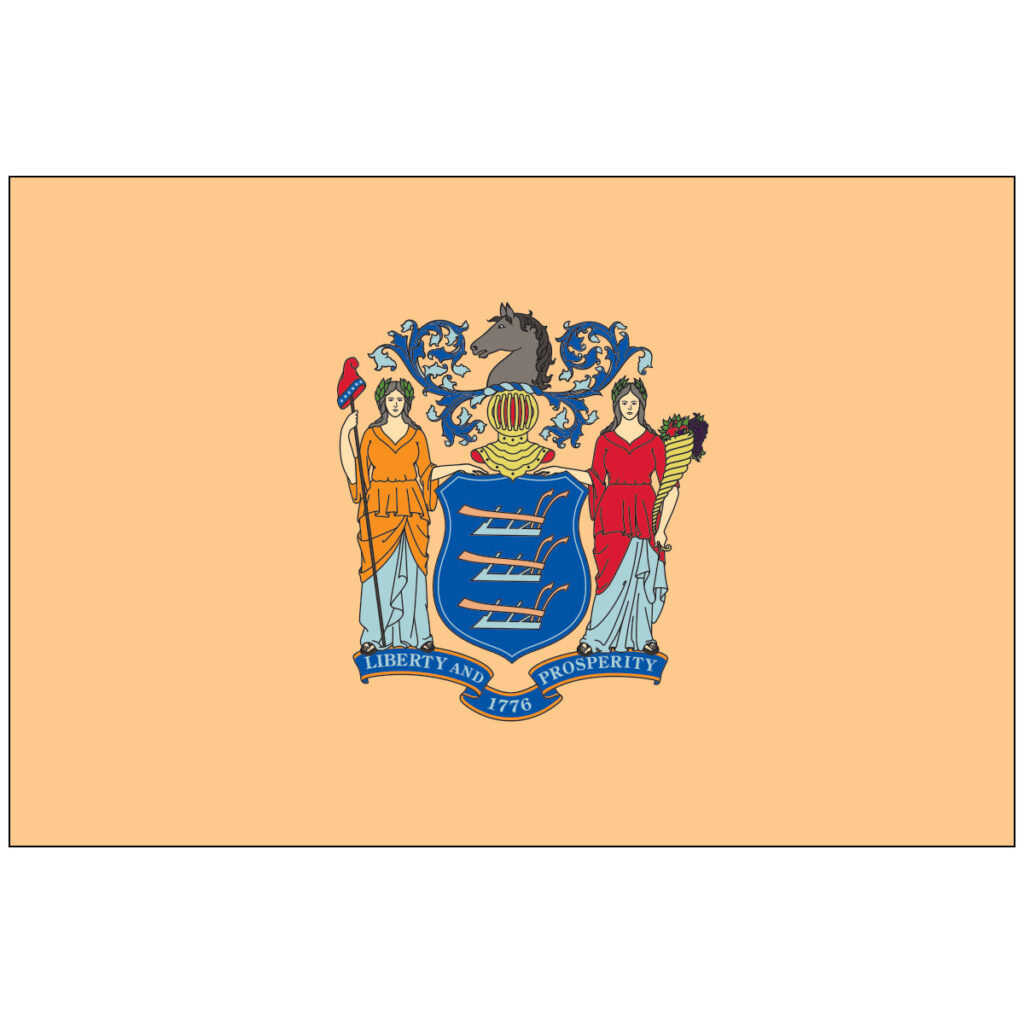 State of New Jersey Flag