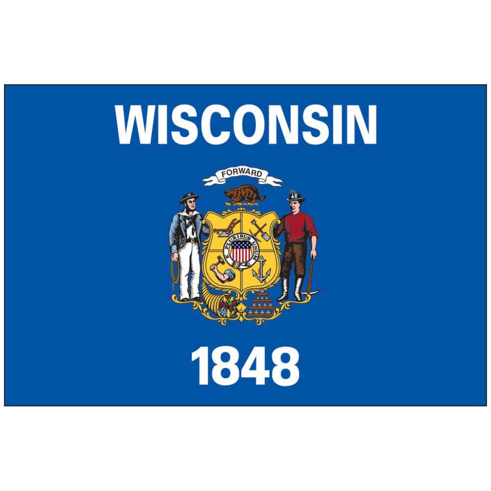 Wisconsin flag for sale