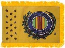 Vietnam Veterans of America Flag Pole Hem & Optional Fringe