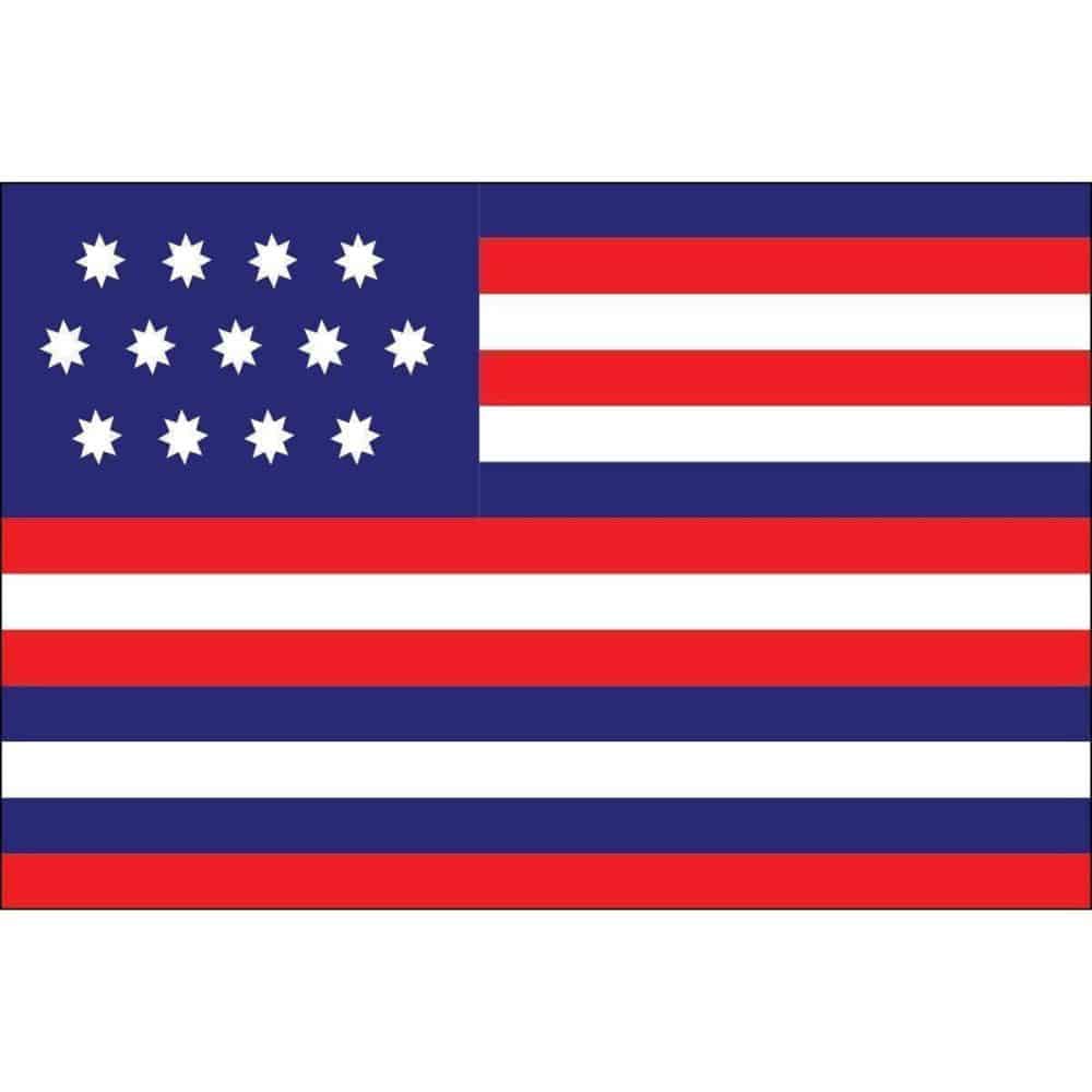 John Paul Jones Serapis Nylon Printed Flag Made in USA.