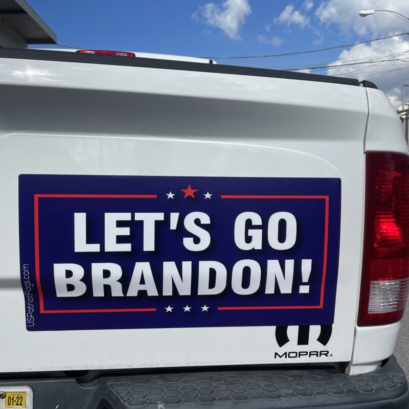 Let’s Go Brandon Car Magnet