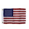 US Boat Flag Nylon Sewn & Embroidered Stars Made in USA.