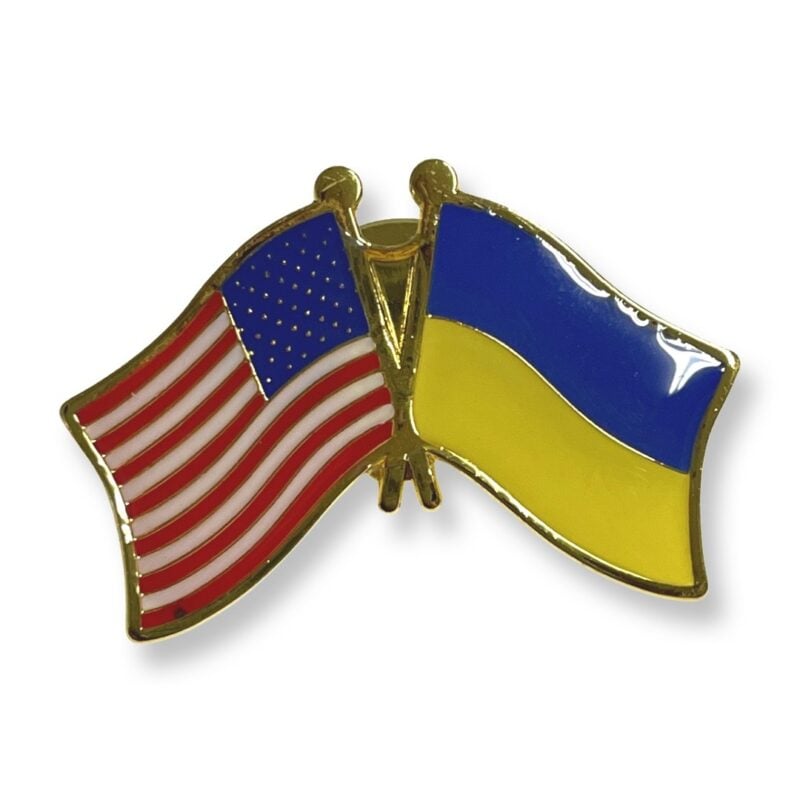 USA Ukraine Friendship Lapel Pin Buy 2 get 1 free